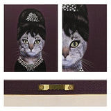 Empire Art Direct Pets Rock Breakfast Graphic Wrapped Cat Canvas Wall Art, 20" x 16" x 2", Ready to Hang