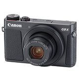 Canon PowerShot G9 X Mark II Digital Camera (Black) + SanDisk 64GB Memory Card + Point & Shoot Case