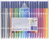 Staedtler Triplus Color Fiber Tip Pens, 323SB20P