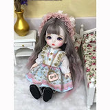 Original Design BJD Doll 1/6 SD Dolls 11.8 Inch 18 Ball Jointed Doll DIY Toys with Clothes Outfit Shoes Wig Hair Makeup,Best Gift for Girls Kids Children