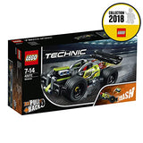 LEGO 42072 Technic Whack Racing Car Toy with Powerful Pull-Back Motor, High-Speed Action Vehicles Building Set