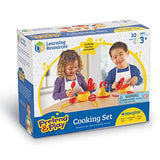 Learning Resources Pretend & Play Cooking Set, Play Food, Imaginative Play, 10 Pieces, Ages 3+