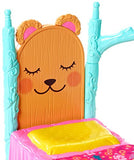 Enchantimals Sleepover Bedroom Playset – Bren Bear doll (6-in) and Snore Animal Figure [Amazon Exclusive]