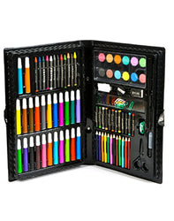 Deluxe 101 Piece Art Set with Markers Crayons and Paint