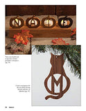 Alphicons: 32 Alphabet Patterns for the Scroll Saw (Fox Chapel Publishing) Ready-to-Cut Artistic Letters to Customize Any Woodworking Project; Themes Include Leaves, Chess, Hearts, Pumpkins, and More