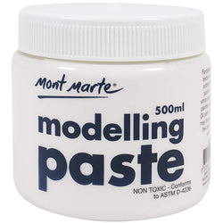Mont Marte Modelling Paste Acrylic Medium 500ml (17oz)
