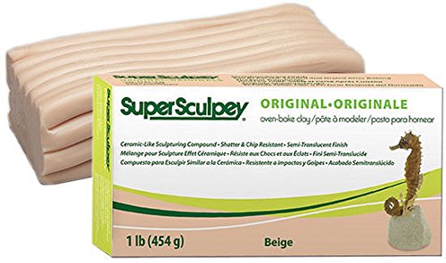 Sculpey Super Sculpturing Compound 1 lb. box, Beige