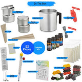 Candle Making Kit - Candle Kit For Making Candles - Candle Kit For Soy Candle Kit To Make Your Own Candles Set - Scented Candles Kit DIY Candle Making Kit - Making Candles Supplies by Etienne Alair