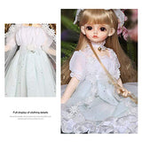 HGFDSA BJD Doll Clothes Handmade Dress Clothes White Long Skirt Mesh Shawl for 1/4 BJD Doll Clothes Accessories - No Doll