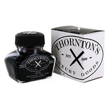 Thornton's Luxury Goods TLG-IB01 Fountain Pen Ink Bottle, 30ml - Black