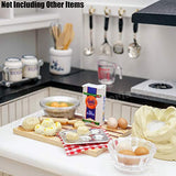 Odoria 1:12 Miniature Food Baking Scence Bread Making Set Dollhouse Kitchen Accessories