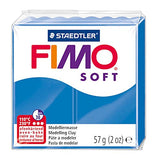 FIMO Soft Modelling Clay 56g Block Pacific Blue