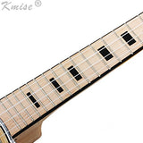 Kmise JT-1401 Banjo Ukulele 4 String Ukelele Uke Concert 23 Inch Maple with Bag Tuner
