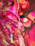 Alcohol Ink Paper 25 Sheets Pixiss Heavy Weight Paper for Alcohol Ink & Watercolor, Synthetic Paper A4 12x12 Inches (305x305mm), 300gsm