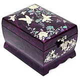 MADDesign RA-105 Jewelry Music Box, Purple