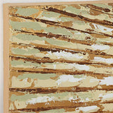 Empire Art Direct Abstract Wall Art Textured Hand Painted Canvas by Martin Edwards, Triptych, 48" x 20 each, Sunshine