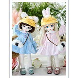 HMANE BJD Dolls Clothes 1/6, Daily Cute Dress Clothes Set for 1/6 BJD Dolls (No Doll)