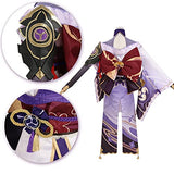 NSPSTT Baal Cosplay Raiden Shogun Cosplay Outfit Baal Costume Halloween Costume