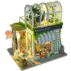 DIY DOLLHOUSE Miniature Kit with Furniture, 3D Wooden Miniature House , Miniature Dolls House kit TD41