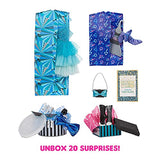 LOL Surprise OMG Present Surprise Fashion Doll Miss Glam with 20 Surprises, 5 Fashion Looks, and Fun Accessories for Birthday Inspired Doll