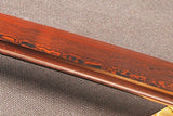 Shijian Folded Steel Japanese Katana Bloody Red Blade Full Tang Samurai Sword