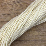 Revolution Fibers | Undyed (Off-White) BFL Wool Yarn | Worsted (Aran) Weight Yarn Hank | 100 Grams, Approx 175 Yards, 165 Meters | Perfect for Dying & Knititng