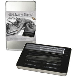 Royal & Langnickel RSET-ART2503  Small Tin Charcoal Drawing Art Set