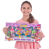 OOSH Slime Kit | Kit Includes Scented Fluffy Color Mix Slime, Crackle Foam and Compound Slime for Boys & Girls, 8 Count - Frustration Free Packaging