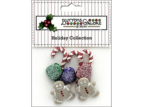 BUTTONS GALORE BUTTONS FOR CRAFTING & SEWING - SUGARPLUM. SET OF 3 PACKS.