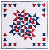 Red, White & Blue Star Quilts: 16 Striking Patriotic & 2-Color Patterns