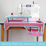Sewing Machine Extension Table: Adjustable Feet Plastic Expansion Board Domestic Sewing Tool Household Accessories Crochet Board(JK17B)