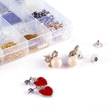 OPount 2758 Pieces Jewelry Making Kit and Earring Repair Kits with Earring Hooks, Earring Backs,