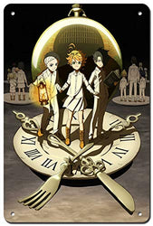Aiami Kleis he Promised Neverland Poster - Japan Anime Metal Poster 12" x 8" Anime Poster