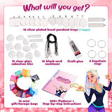 Goodyking Jewelry Making Supplies Kit - Crystal Bracelet Rings Making Arts and Crafts Kits Toys for Boys Girls Ages 3 4 5 6 7 8-12 Years Old Gifts for Teenage Adults School Creative Activities