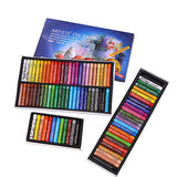 Oil Pastel Set for Artist, Painting Oil Pastels for Graffiti Art Washable Round Oil Pastels Crayons for Kids, Artist, Student (12PCS)