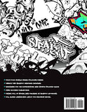 Graffiti Letters and Characters Coloring Book: A must have graffiti book for your street art kit | Adults, Teens & Kids