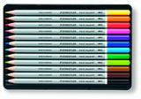 Staedtler Karat Aquarell Premium Watercolor Pencils, Set of 12 Colors (125M12)