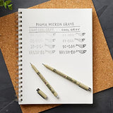 Sakura Gray PIGMA Micron Set 10, 8 Pens