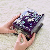 MADDesign RA-105 Jewelry Music Box, Purple