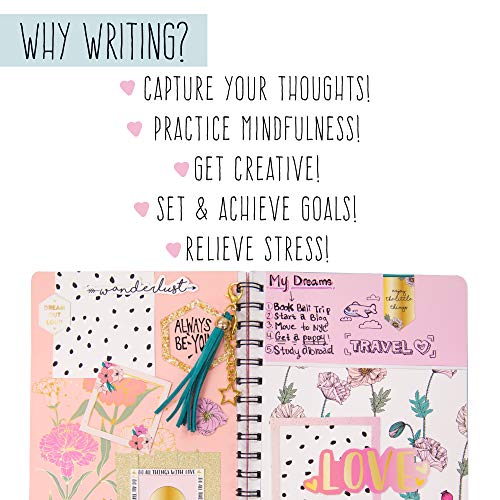 STMT DIY Journaling Set by Horizon Group USA, Personalize & Decorate Your  Planner/Organizer/Diary with Stickers,Gems,Glitter Frames,Glitter  Clips,Magnetic Bookmarks,Tassel Keychain & More.Pen Included