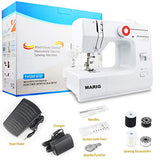 Sewing Machine for beginners with Instructional DVD, 53 PCS Accessories, 20 Build-in Stitches, MARIG FHSM-618