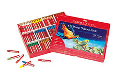 Faber Castell - Oil Pastels School Pack - Premium Art Supplies Kids (24 Each 12 Colors) (288 Count)
