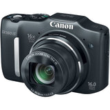 Canon PowerShot SX160 IS 16.0 MP Digital Camera (Old Model) with 16x Wide-Angle Optical Image Stabilized Zoom with 3.0-Inch LCD