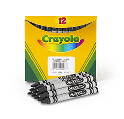 Crayola Bulk Crayons (12 Count), Black