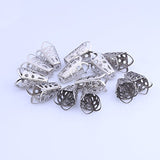 8X14mm 100pcs Cone Beads Metal Earrings Making Caps Jewelry Making Findings Accessories