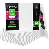 Arteza Metallic Painting Bundle, Painting Art Supplies for Artist, Hobby Painters & Beginners