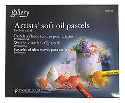 Mungyo Gallery Soft Oil Pastels Set of 48 - Assorted Colors-Pack of 2