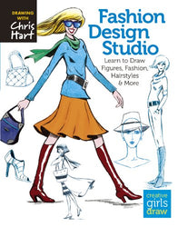 Fashion Design Studio: Learn to Draw Figures, Fashion, Hairstyles & More (Creative Girls Draw)