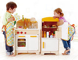 Hape Gourmet Kitchen Kid's Wooden Play Kitchen in Orange