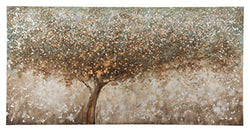 Signature Design by Ashley - O'keria Abstract Tree Wall Art - Casual - Neutral Tones